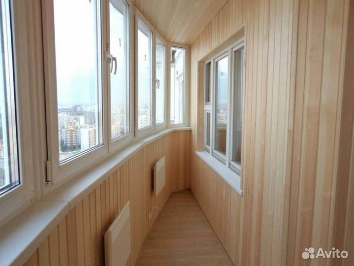 Остекление лоджий