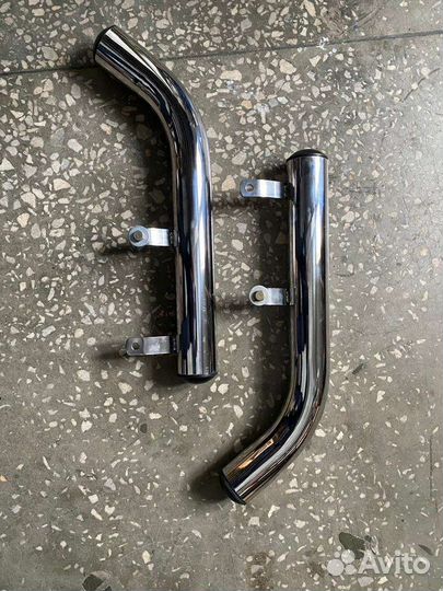 Защита заднего бампера