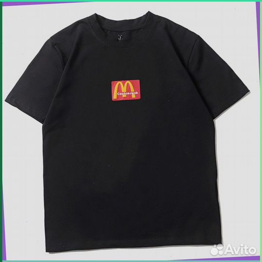 Футболка Cactus Jack McDonalds (Номер партии: 45119)