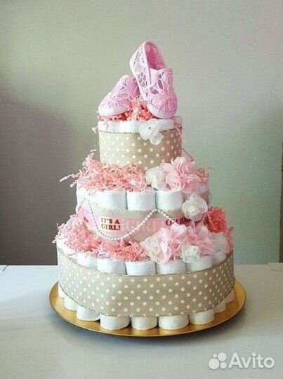 Торт из памперсов