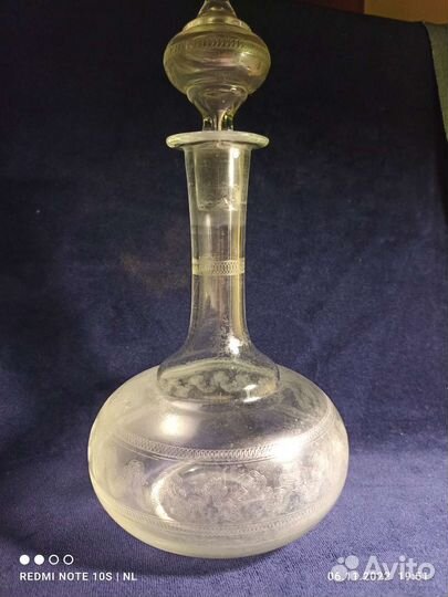 Графин и стопки,царская Россия