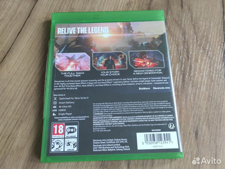Mass effect legendary edition Xbox