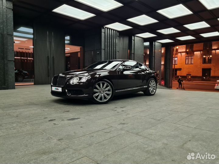 Bentley Continental GT 4.0 AT, 2012, 79 000 км