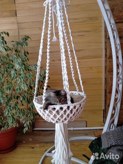 Лежанка гамак для кошек или собачек