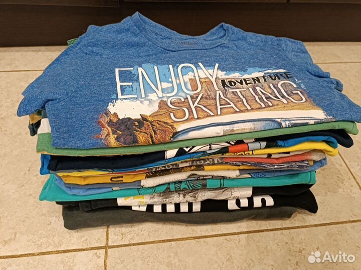 Вещи пакетом на мальчика рост 128 134