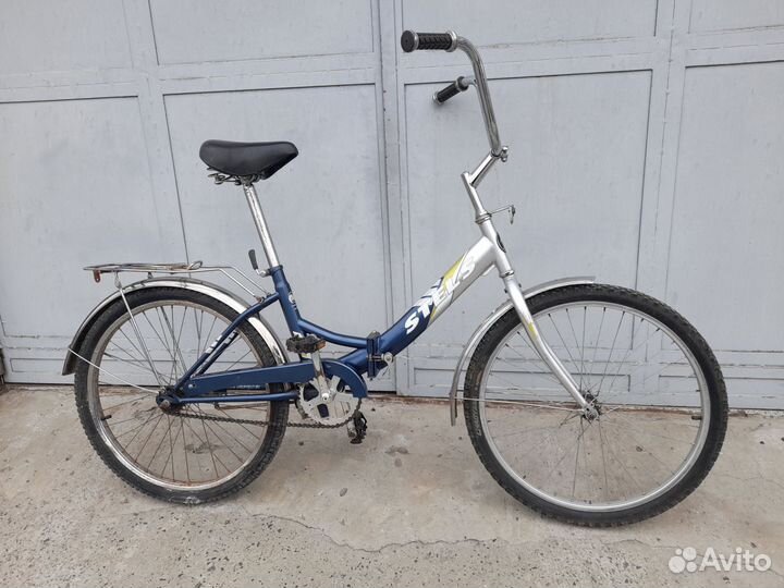 Велосипед складной stels 24колёса рост 140-180 см