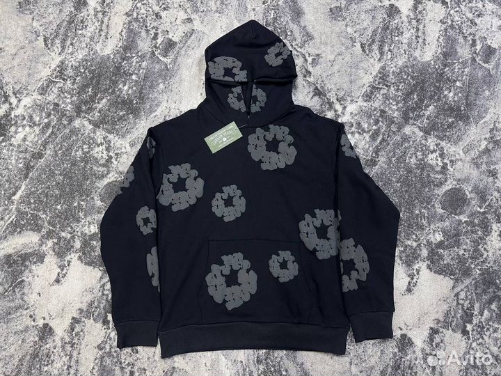 Худи denim tears pich black