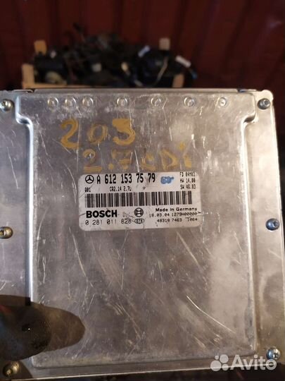 Блок управления двигателем Mercedes эбу