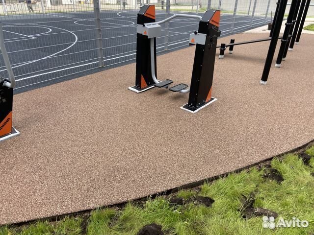 Покрытие из резиновой крошки