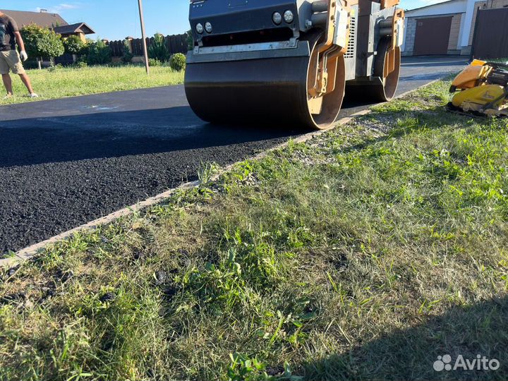 Укладка асфальта