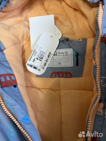 Зимний комбинезон 86 92