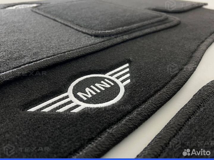 Коврики на mini Countryman ворсовые