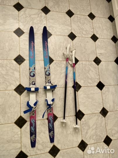 Лыжи беговые детские 100