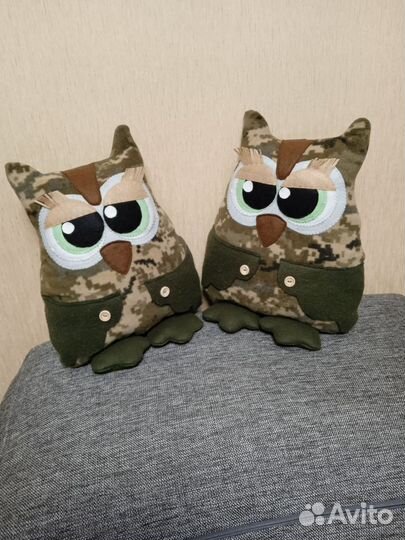 Сова - подушечка