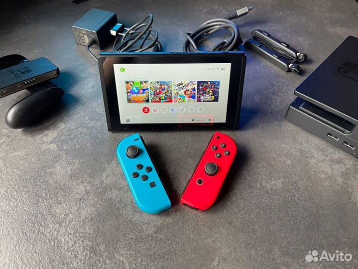 Nintendo Switch с играми