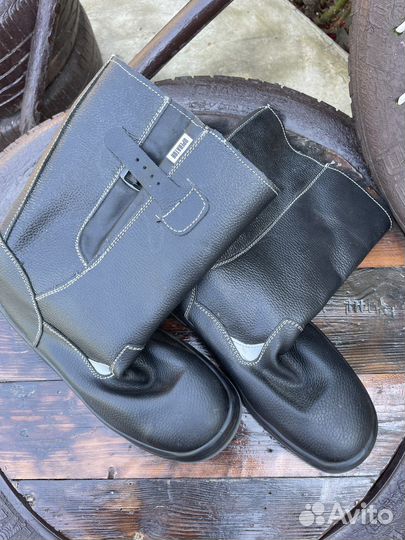 Сапоги теплые с металлическим носком