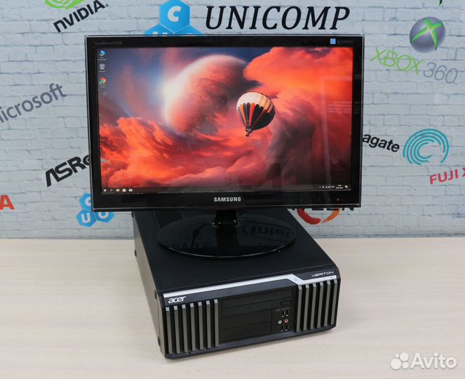Компьютер acer Intel i3-2120/ 8Gb/ SSD 120GB