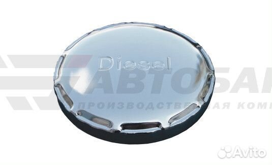 Крышка бака полуоборотная без ключа хром