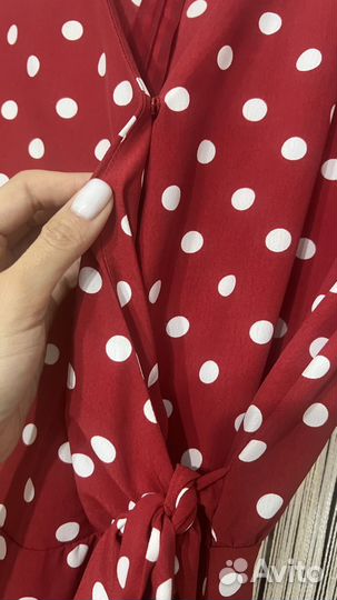 Платье в горошек