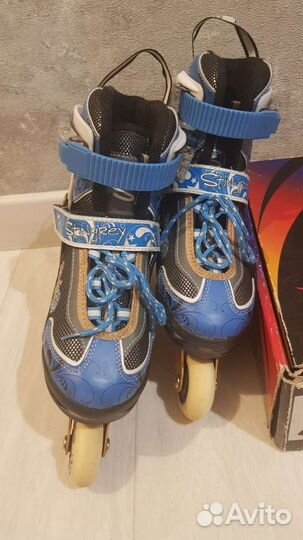 Роликовые коньки детские раздвижные