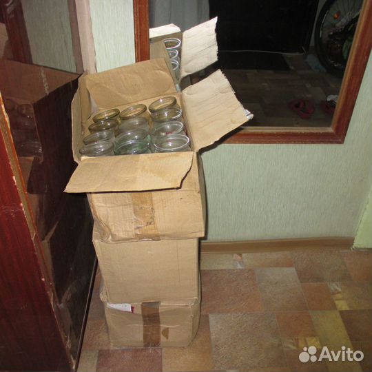 Банки стеклянные бу