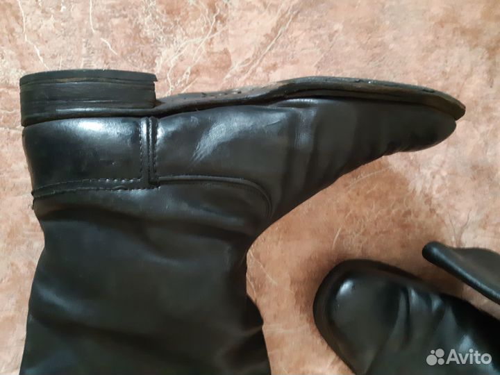 Сапоги офицерские хромовые СССР