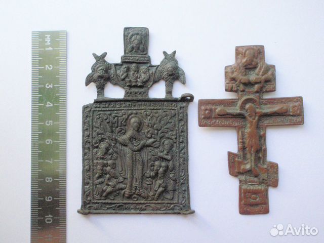 Кресты, створки складней