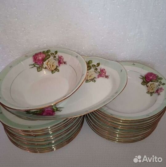 Столовый сервиз СССР Добрушский фарфор