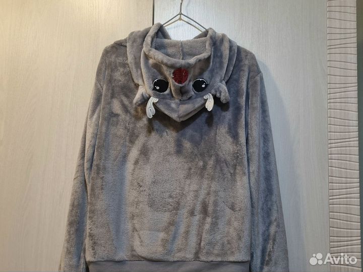 Плюшевое худи hm для девочки 152