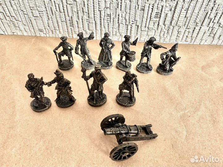 Солдатики ландрин Полтавская битва