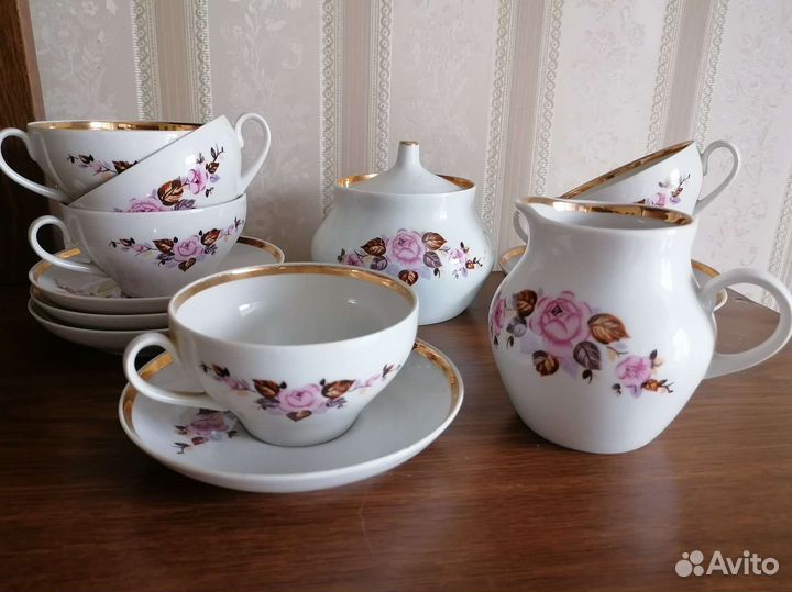 Чайный сервиз СССР дулево