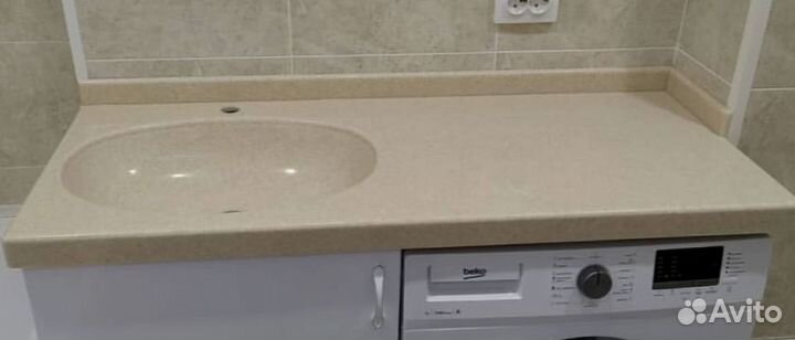 Столешница для кухни из искусственного камня