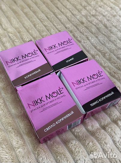 Краска для бровей nikk mole