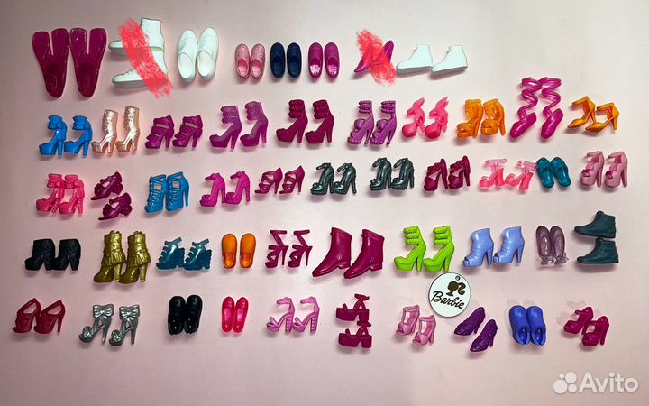 Обувь для кукол Барби, Кена, Келли, Стейси