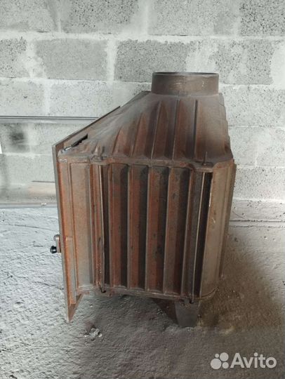 Каминная топка чугунная