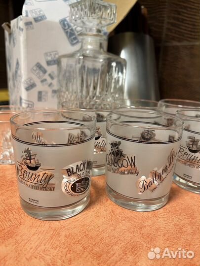 Стакан графин рюмки