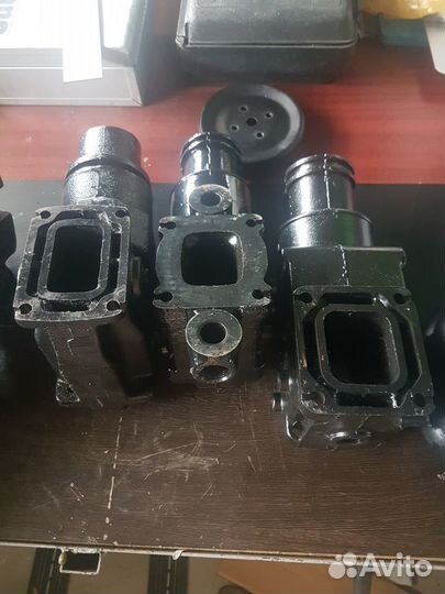 Mercruiser меркрузер вольво-пента гусак выхлопа