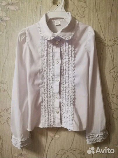 Блузка школьная нарядная