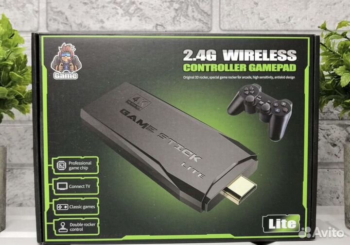 Игровая приставка Game stick 64Gb 10500 игр