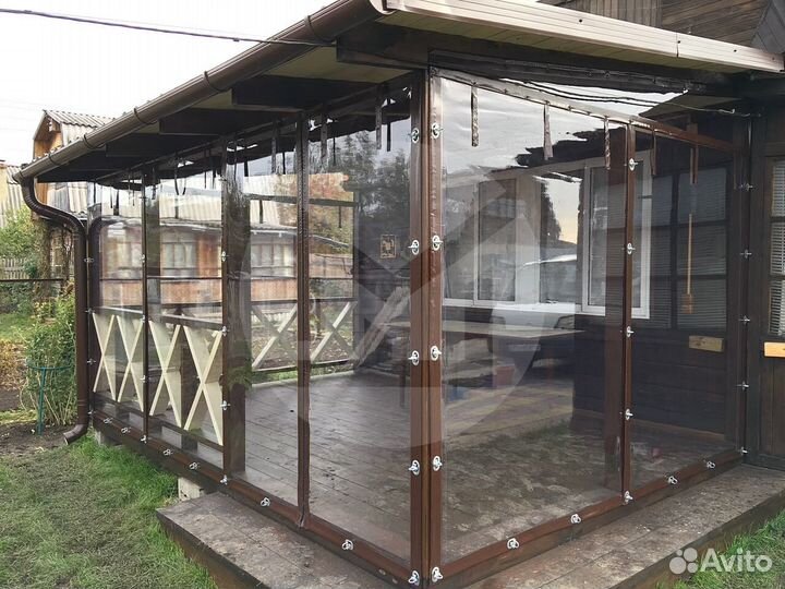 Мягкие окна. Окна для террас. Окна пвх