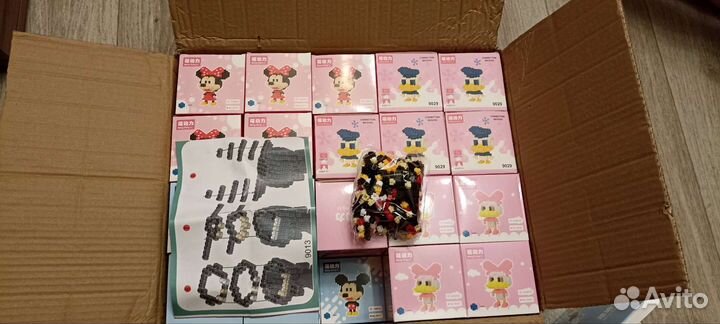 Лот 3Д конструктор 40 шт. Оплата часть доставки