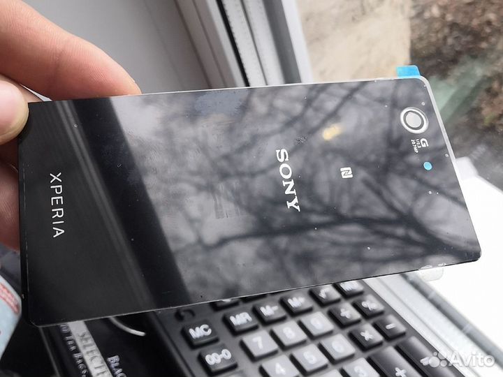 Sony xperia z3 compact. стекло заднее
