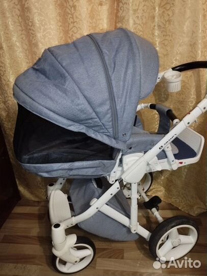 Коляска 2 в 1 adamex luciano