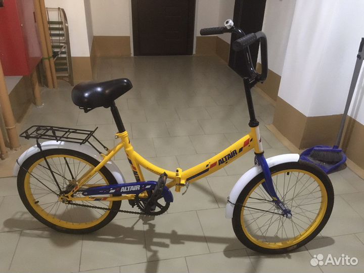 Детский складной велосипед