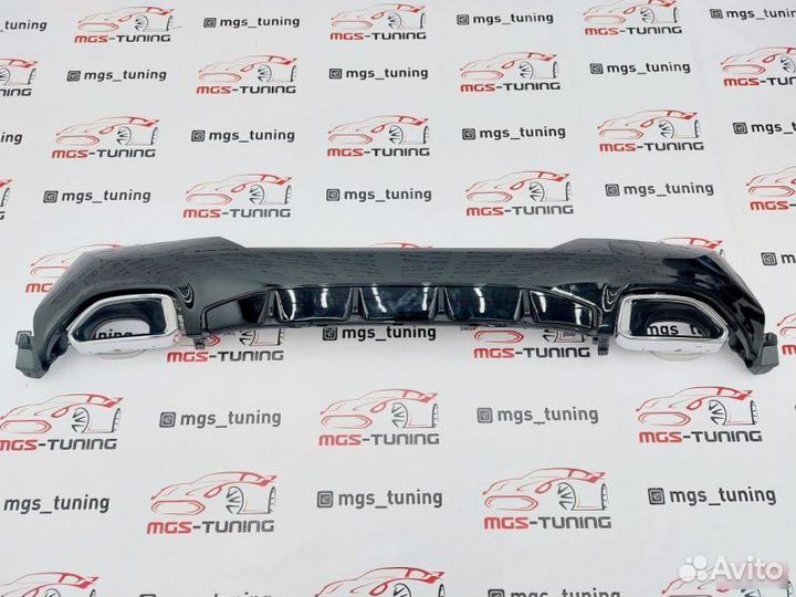 Диффузор + насадки G22 M440 M-Performance Черный