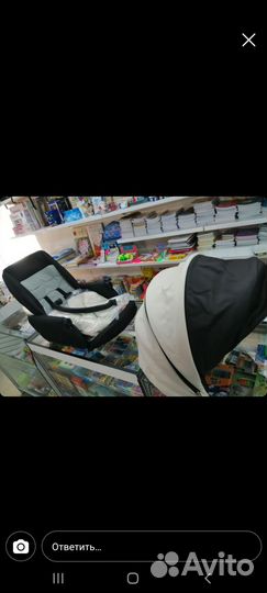 Коляска Cobabe 6300L 2в1 Экокожа