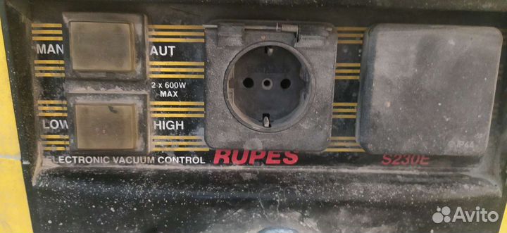 Пылесос Rupes S230E