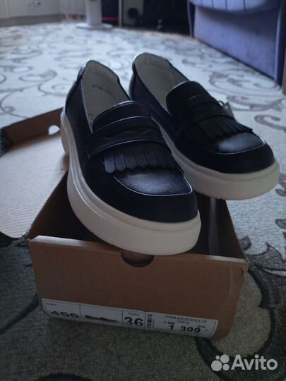 Лоферы для девочки