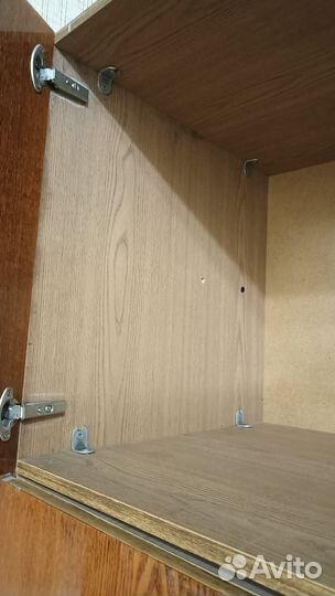 Б/У полированный шифоньер с антресолью, 172 см, от