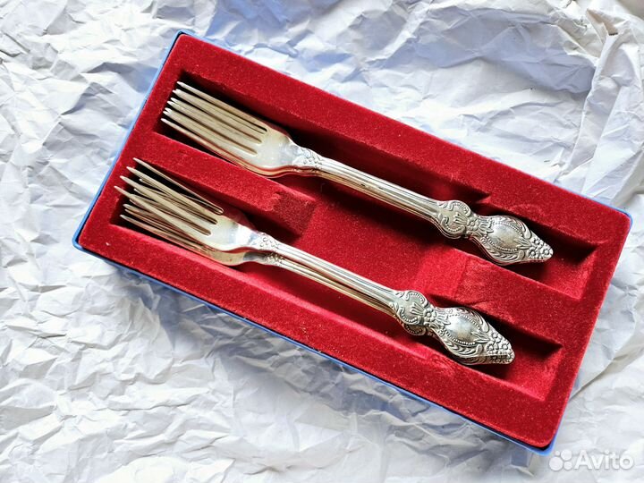 Новый набор вилок в коробке мнц СССР